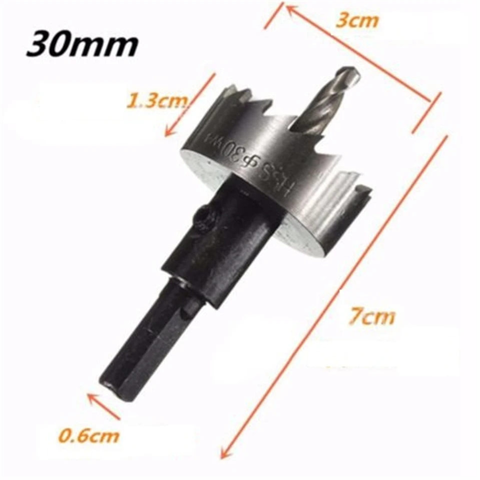 Hot 5pcs Carbide Tip HSS Drills Bit Hole Saw Set Stainless Steel Metal Alloy 16/18.5/20/25/30mm free shipping
Hot 5pcs Carbide Tip HSS Drills Bit Hole Saw Set Stainless Steel Metal Alloy 16/18.5/20/25/30mm free shipping