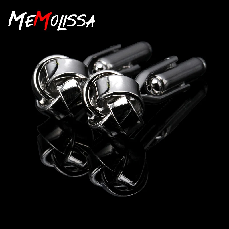 

MeMolissa 3 Pairs Luxury Brand Cuff Buttons Silvery Gemelos Crystal Cuff Links High Quality abotoadura Shirt Cufflinks for Men