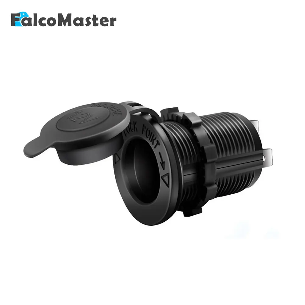 Cigarette Lighter Socket 12V 24V Motorcycle Car Auto Boat Tractor Power Outlet Socket Receptacle Waterproof Plug Black
Cigarette Lighter Socket 12V 24V Motorcycle Car Auto Boat Tractor Power Outlet Socket Receptacle Waterproof Plug Black