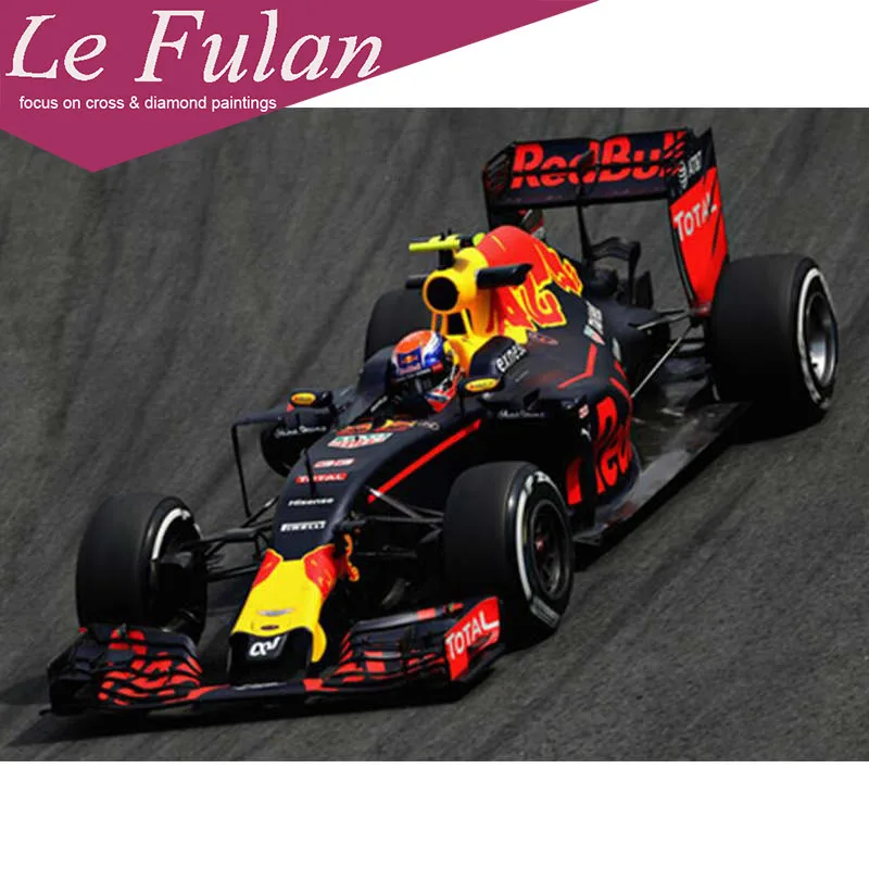 Le Fulan 5d Diy юная комната алмазная живопись Формула 1 гоночный автомобиль гонщик Daimond