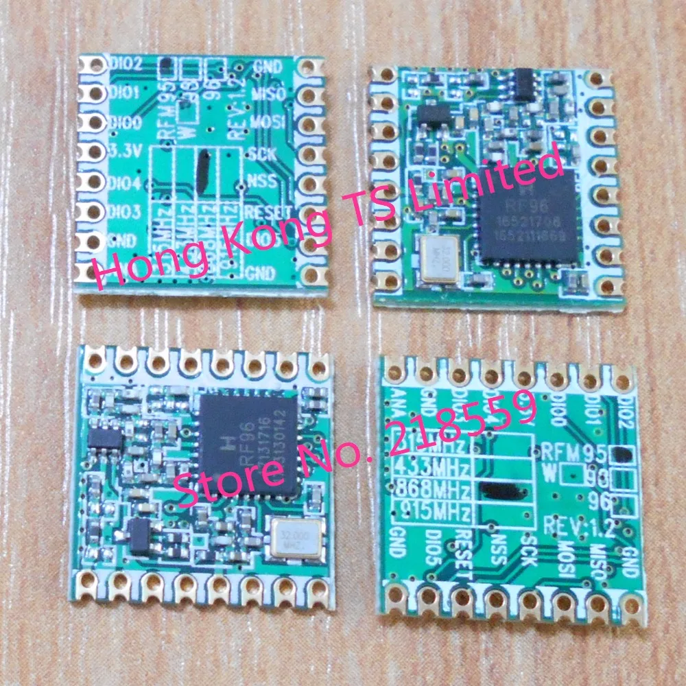 4pcs/lot RFM95 20dBm 100mW 868Mhz 915Mhz DSSS spread spectrum wireless transceiver module SX1276 lora module
4pcs/lot RFM95 20dBm 100mW 868Mhz 915Mhz DSSS spread spectrum wireless transceiver module SX1276 lora module