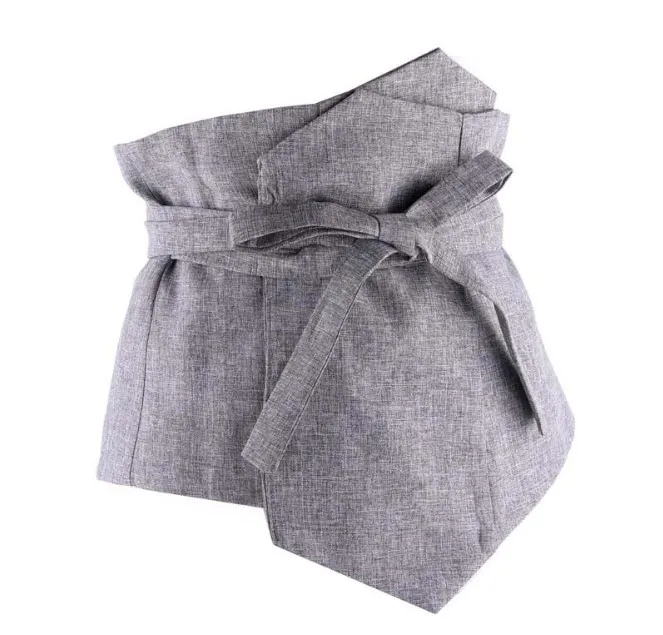 European Fashion Tied Bow Bandage Decorative Cloth Wide Waistband Cummerbunds Lady Dress Waistbands Women Belt Cummerbunds
European Fashion Tied Bow Bandage Decorative Cloth Wide Waistband Cummerbunds Lady Dress Waistbands Women Belt Cummerbunds