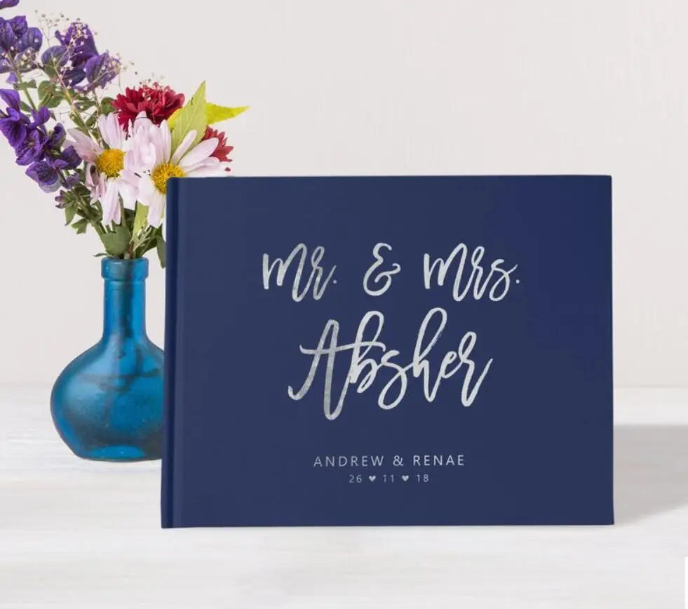 personalized Wedding navy blue Guest Book Sign In, Mr&Mrs wedding journals, Instant Photo ablums guestbook
personalized Wedding navy blue Guest Book Sign In, Mr&Mrs wedding journals, Instant Photo ablums guestbook