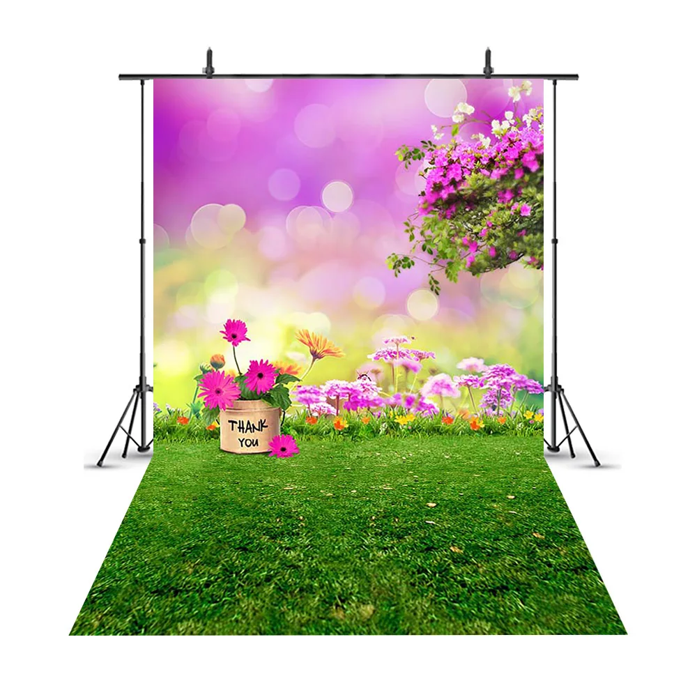 Spring Scenery Photo Background Green Grass Bokeh Purple Banner Photography Backdrop Studio Kids Children Backdrops 309
Spring Scenery Photo Background Green Grass Bokeh Purple Banner Photography Backdrop Studio Kids Children Backdrops 309