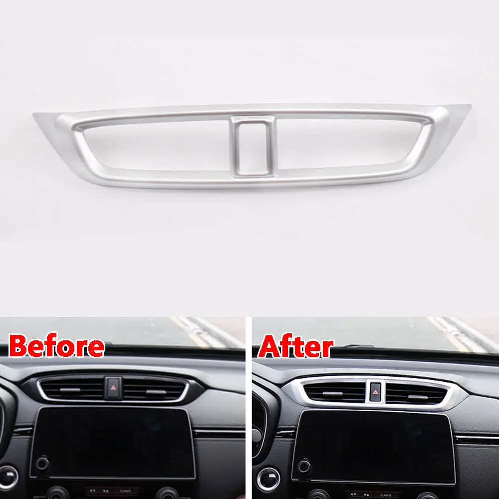 For Honda CRV CR-V 2017 2018 Center Console Air Conditioning Vent Cover Trim Chrome A/C Outlet Frame Decor Molding Car Styling
For Honda CRV CR-V 2017 2018 Center Console Air Conditioning Vent Cover Trim Chrome A/C Outlet Frame Decor Molding Car Styling