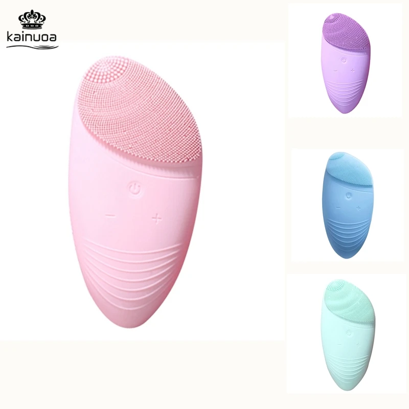 Oval Face Vibration Cleansing Brush Sonic Silicone Electric Pore Acne Blackhead Cleanser Waterproof Massager Mini Face Brush
Oval Face Vibration Cleansing Brush Sonic Silicone Electric Pore Acne Blackhead Cleanser Waterproof Massager Mini Face Brush