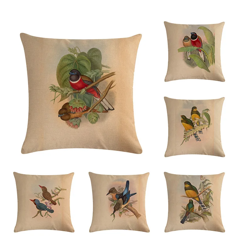 45cm*45cm flowers and birds pattern linen/cotton cushion cover and sofa pillow case Home decorative pillow cover
45cm*45cm flowers and birds pattern linen/cotton cushion cover and sofa pillow case Home decorative pillow cover