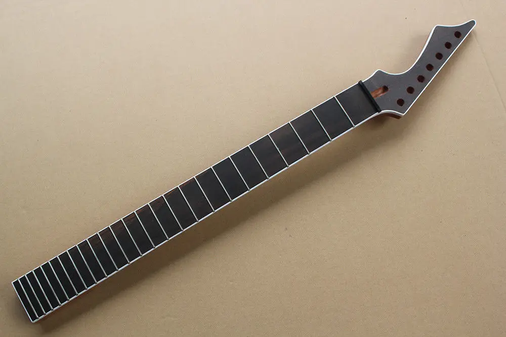 Unfinished 24 frets rosewood fretsboard 7 strings electric guitar neck | Спорт и развлечения