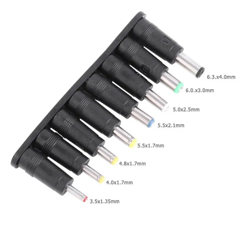Universal 8 in 1 Female AC DC Power Charger Adapter Socket Plug Connector Tips Tool Set for Desktop Laptop Notebook PC Computer
Universal 8 in 1 Female AC DC Power Charger Adapter Socket Plug Connector Tips Tool Set for Desktop Laptop Notebook PC Computer