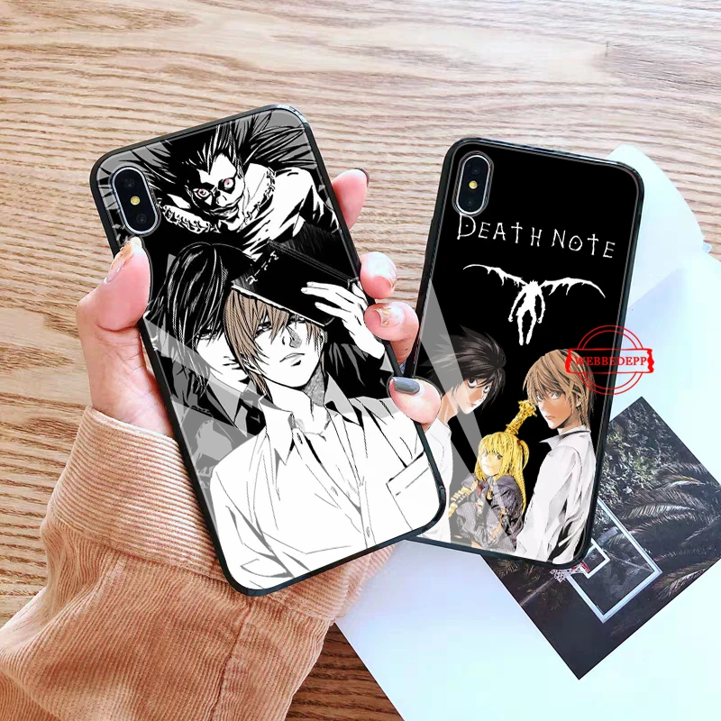 Anime Manga Death Note Design Glass Phone Case for Apple iPhone 11 Pro X XS Max 6 6S 7 8 Plus 5 5S SE
Anime Manga Death Note Design Glass Phone Case for Apple iPhone 11 Pro X XS Max 6 6S 7 8 Plus 5 5S SE