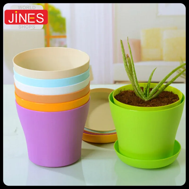 5pcs Plastic Flower Pot with pallet Plant Vase Yard Home Garden Decoration Small Colorful Growing Vegetables Supplies
5pcs Plastic Flower Pot with pallet Plant Vase Yard Home Garden Decoration Small Colorful Growing Vegetables Supplies
