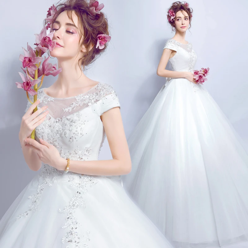 2017 new stock plus size women pregnant bridal gown wedding dress lace ball gown beaded long white bling princess organza 610
2017 new stock plus size women pregnant bridal gown wedding dress lace ball gown beaded long white bling princess organza 610