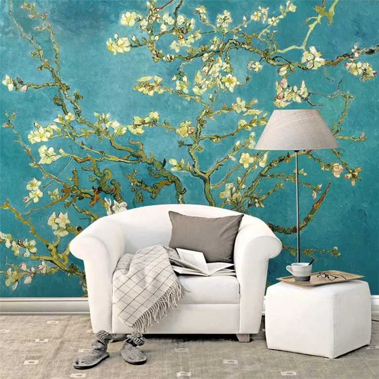 Van Gogh The Apricot blossom tree Art Photo wallpaper Custom Wall Mural Vintage Room decor Bedroom Sofa backdrop wall wallpaper
Van Gogh The Apricot blossom tree Art Photo wallpaper Custom Wall Mural Vintage Room decor Bedroom Sofa backdrop wall wallpaper