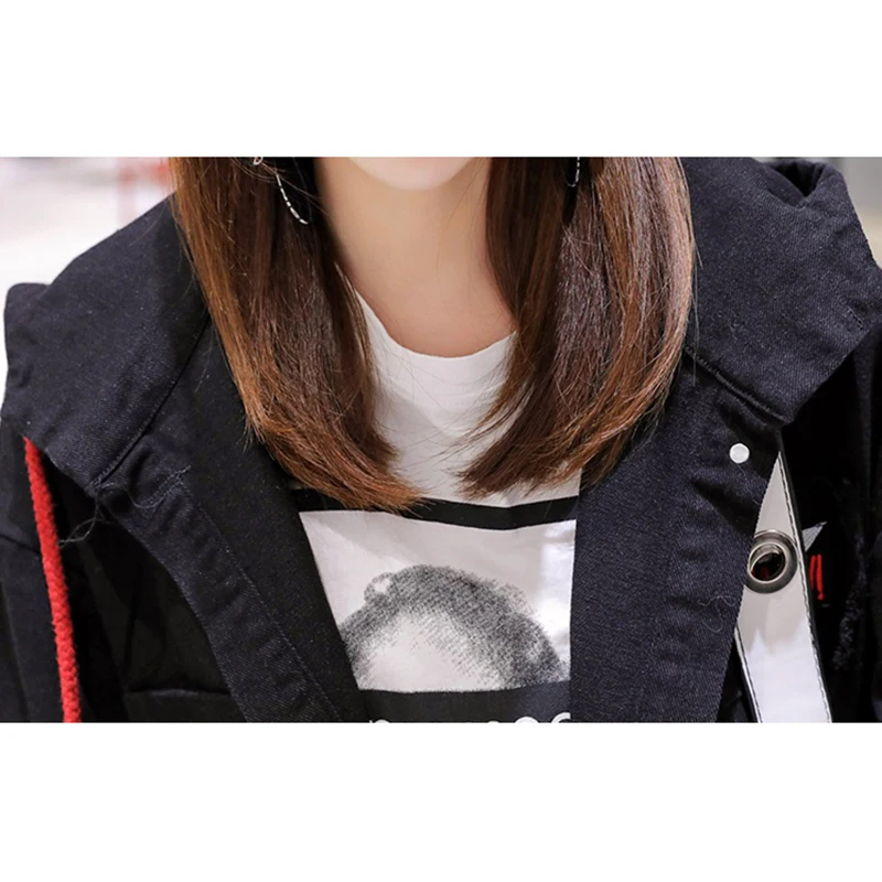 2020 spring new women's jacket coat loose medium long students bf wild cowboy female hooded Windbreaker clothes autumn ODFVEBX
2020 spring new women's jacket coat loose medium long students bf wild cowboy female hooded Windbreaker clothes autumn ODFVEBX