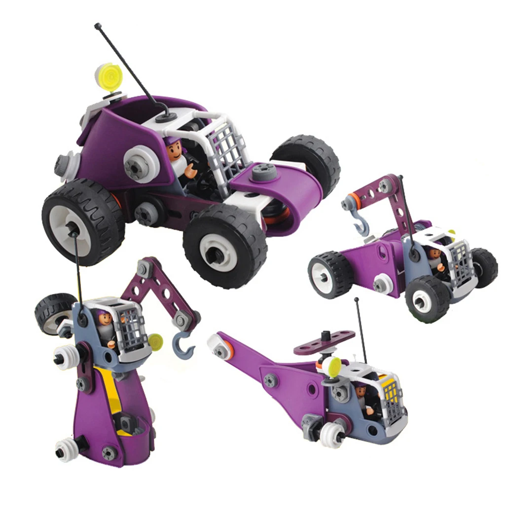 4 in 1 DIY Assemble Engineering Vehicle Set, Kids Plastic Building Blocks Toy Gift 82pcs/set
4 in 1 DIY Assemble Engineering Vehicle Set, Kids Plastic Building Blocks Toy Gift 82pcs/set
