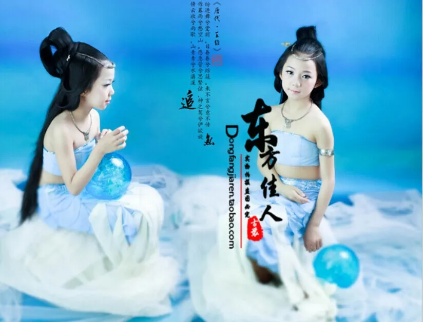 Zhuiyu Kids' Version 2014 New Arrival Kids' Costume Girls' Hanfu Stage Clothing Photography Costume Fish Beauty
Zhuiyu Kids' Version 2014 New Arrival Kids' Costume Girls' Hanfu Stage Clothing Photography Costume Fish Beauty