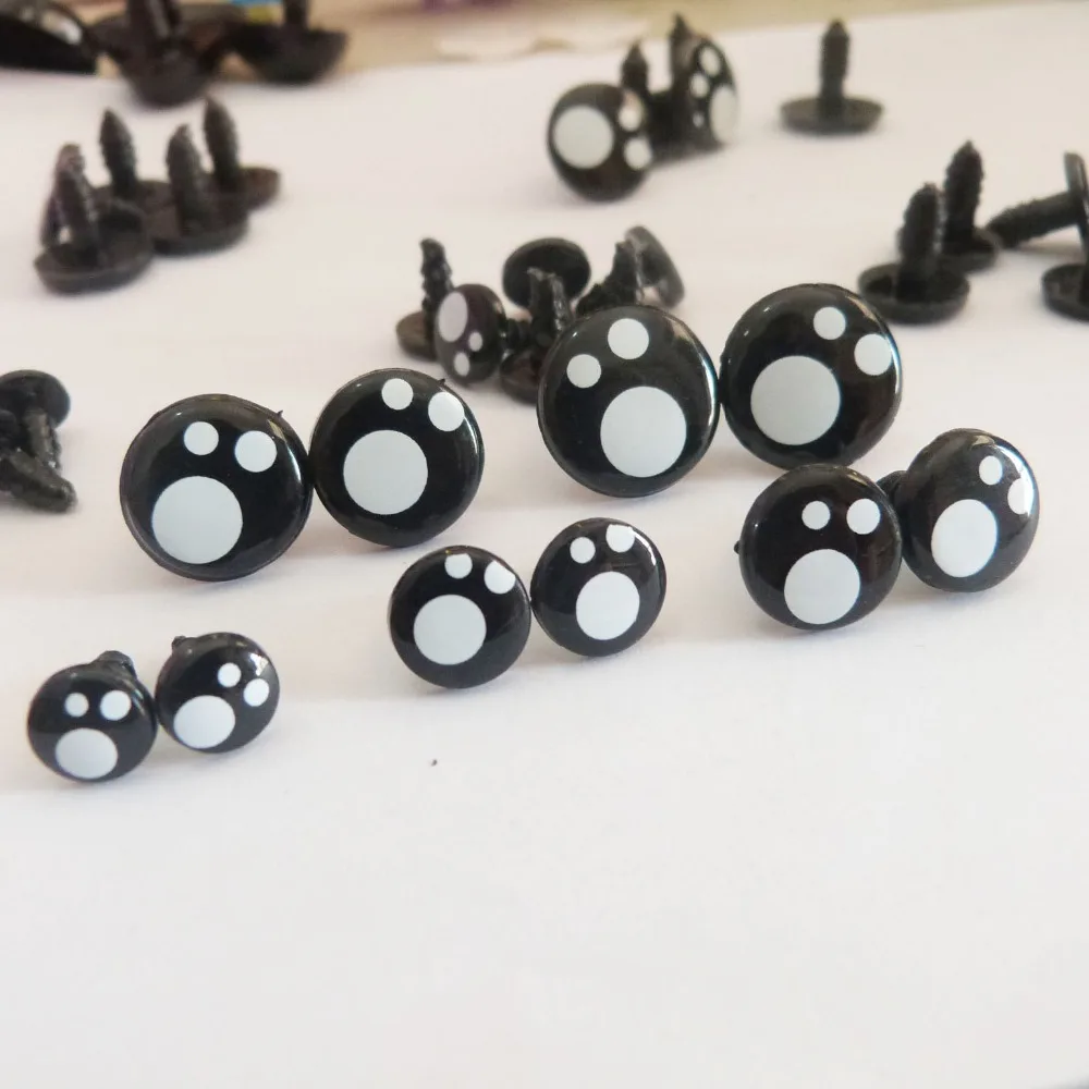 200pcs/lot 8/10/12/14/16mm round cute animal toy eyes plastic safety eyes & soft washer for plush doll accessories--size option
200pcs/lot 8/10/12/14/16mm round cute animal toy eyes plastic safety eyes & soft washer for plush doll accessories--size option
