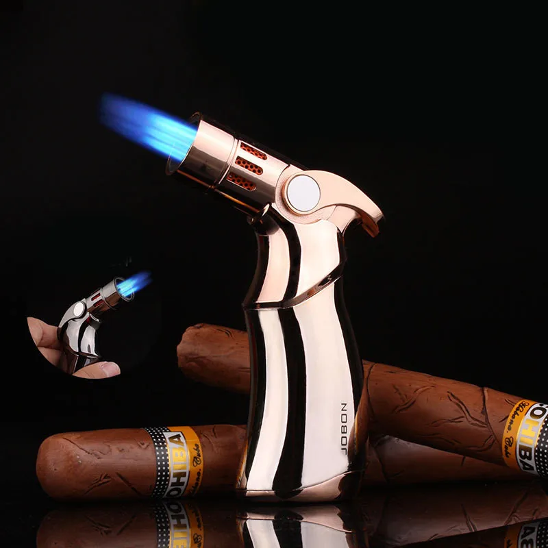 Triple Fire BBQ Torch Turbo Cigar Lighter Spray Gun Jet Butane Pipe Lighter Kitchen Cigarette 1300 C Powerful Windproof Metal
Triple Fire BBQ Torch Turbo Cigar Lighter Spray Gun Jet Butane Pipe Lighter Kitchen Cigarette 1300 C Powerful Windproof Metal