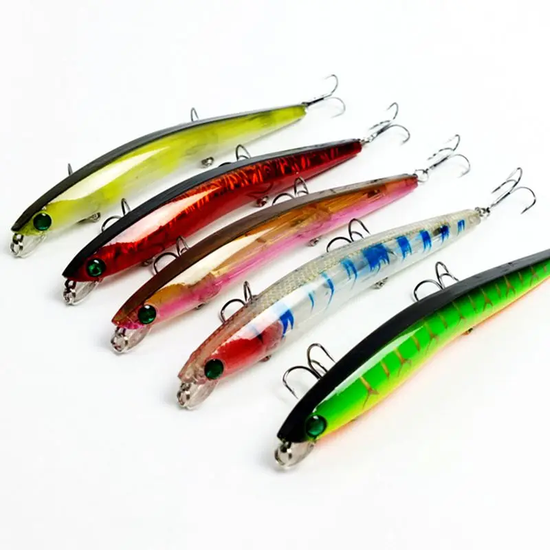 5Pcs Fishing Lures Minnow 16 g/14cm Crankbait Hard Bait Freshwater Fishing Tackle Wobblers Isca Artificial Pesca
5Pcs Fishing Lures Minnow 16 g/14cm Crankbait Hard Bait Freshwater Fishing Tackle Wobblers Isca Artificial Pesca