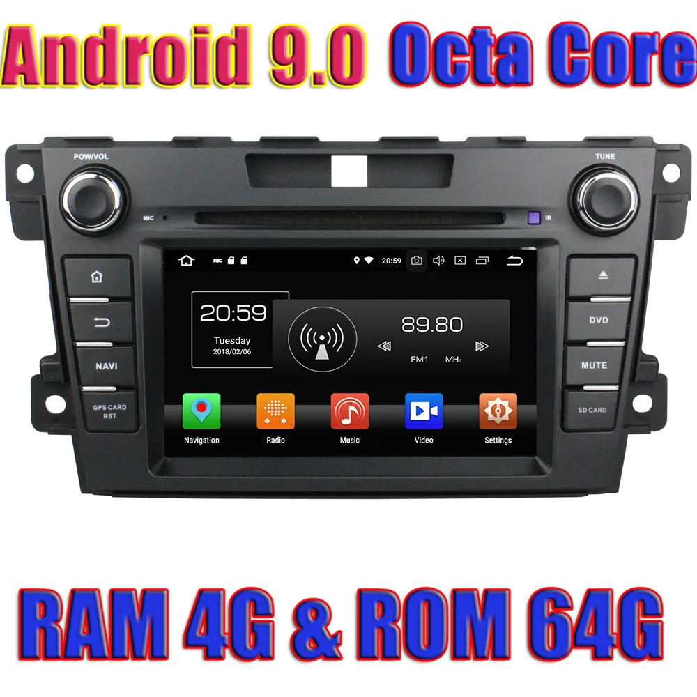 Автомобильный GPS-навигатор wanобычно, Восьмиядерный, Android 9,0, для Mazda CX-7 2012, 2013, DVD, Авторадио, плеер 2 Din, мультимедиа, магнитола, аудио
Автомобильный GPS-навигатор wanобычно, Восьмиядерный, Android 9,0, для Mazda CX-7 2012, 2013, DVD, Авторадио, плеер 2 Din, мультимедиа, магнитола, аудио