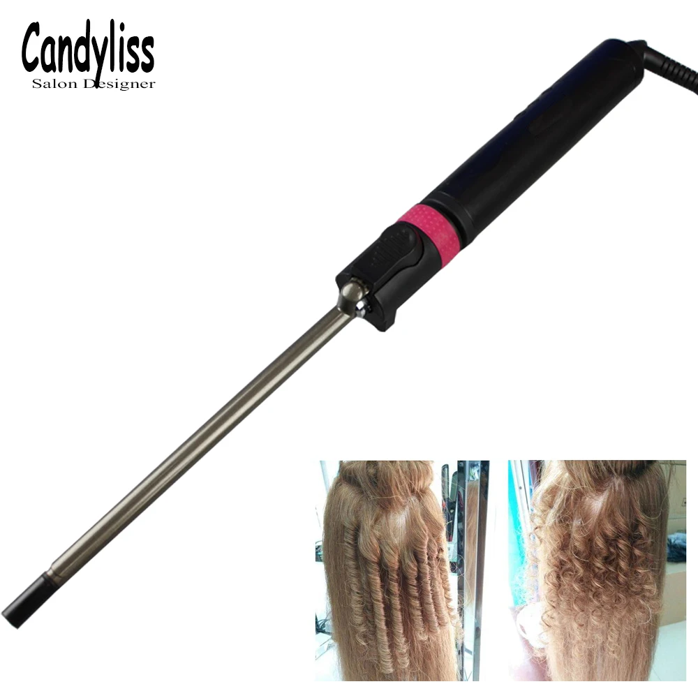 Professional 7/9mm Curling Iron Rotating Hair Ware Pear Flower Cone Ceramic Hair Curlers Suitable for Children Men's Small Curly
Professional 7/9mm Curling Iron Rotating Hair Ware Pear Flower Cone Ceramic Hair Curlers Suitable for Children Men's Small Curly