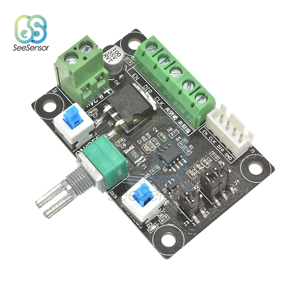 DC 12V 24V Stepper Motor Pulse Signal Generator for Stepper Motor Driver Controller Speed Regulator
DC 12V 24V Stepper Motor Pulse Signal Generator for Stepper Motor Driver Controller Speed Regulator