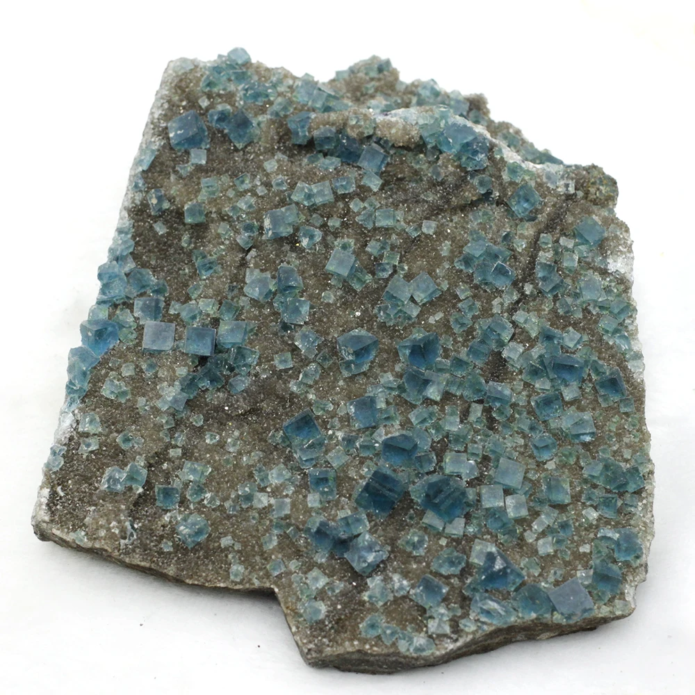 DS High Quality Natural Blue Fluorite Cubes Cluster Minerals Specimen Healing Crystal Cluster Crafts For Home Decoration
DS High Quality Natural Blue Fluorite Cubes Cluster Minerals Specimen Healing Crystal Cluster Crafts For Home Decoration