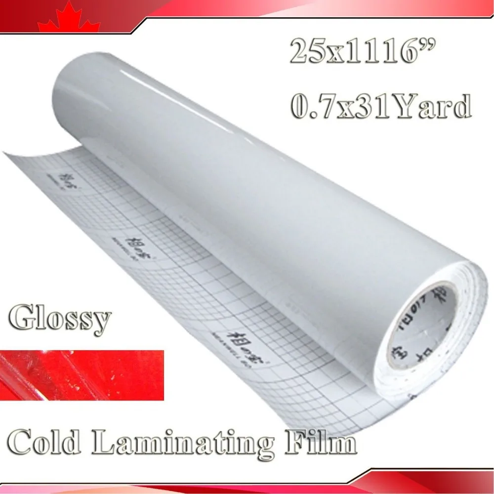 NEW 25"X101'(0635x28M) Glossy Clear UV Luster PVC Cold Laminating Film Protect Photo For Cold Laminator
NEW 25"X101'(0635x28M) Glossy Clear UV Luster PVC Cold Laminating Film Protect Photo For Cold Laminator
