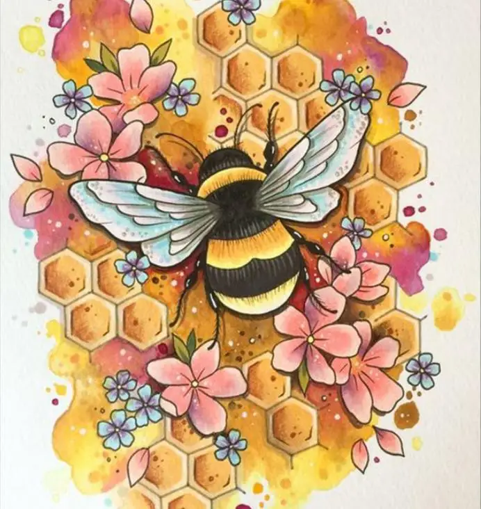 Full Square/Round Drill 5D DIY Diamond Painting "Flower bee" Embroidery Cross Stitch 3D Home Decor
Full Square/Round Drill 5D DIY Diamond Painting "Flower bee" Embroidery Cross Stitch 3D Home Decor