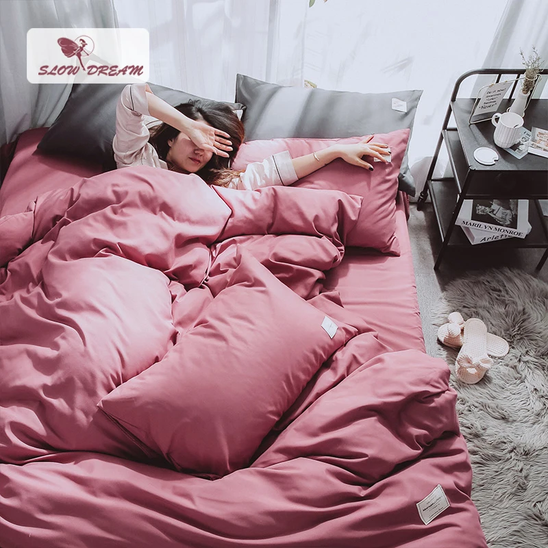 SlowDream Double Bedding Set Birthday Gift Bed Linens Flat Sheet Red Japan Style Decor Home Flat Sheet Nordic Duvet Cover Set
SlowDream Double Bedding Set Birthday Gift Bed Linens Flat Sheet Red Japan Style Decor Home Flat Sheet Nordic Duvet Cover Set