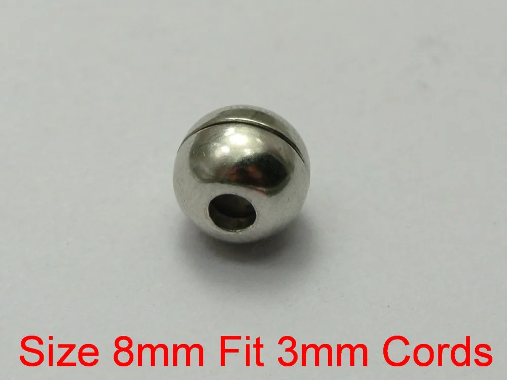 10 Sets Silver-plate Tone Metal Round Magnetic Clasps 8mm Glue in End Caps Fit 3mm Cords
10 Sets Silver-plate Tone Metal Round Magnetic Clasps 8mm Glue in End Caps Fit 3mm Cords