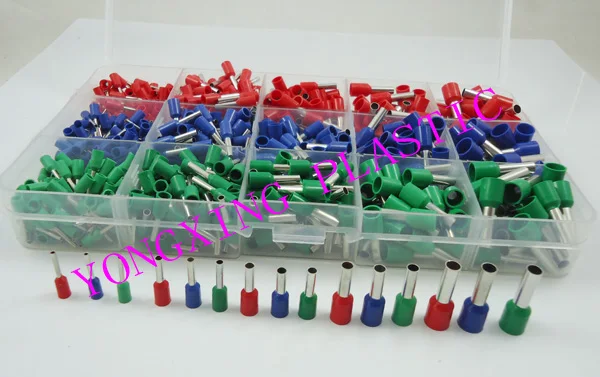 840PCS/ insulated cord end terminal Bootlace cooper Ferrules kit set Wire Copper Crimp Connector Cord Pin End Terminal
840PCS/ insulated cord end terminal Bootlace cooper Ferrules kit set Wire Copper Crimp Connector Cord Pin End Terminal