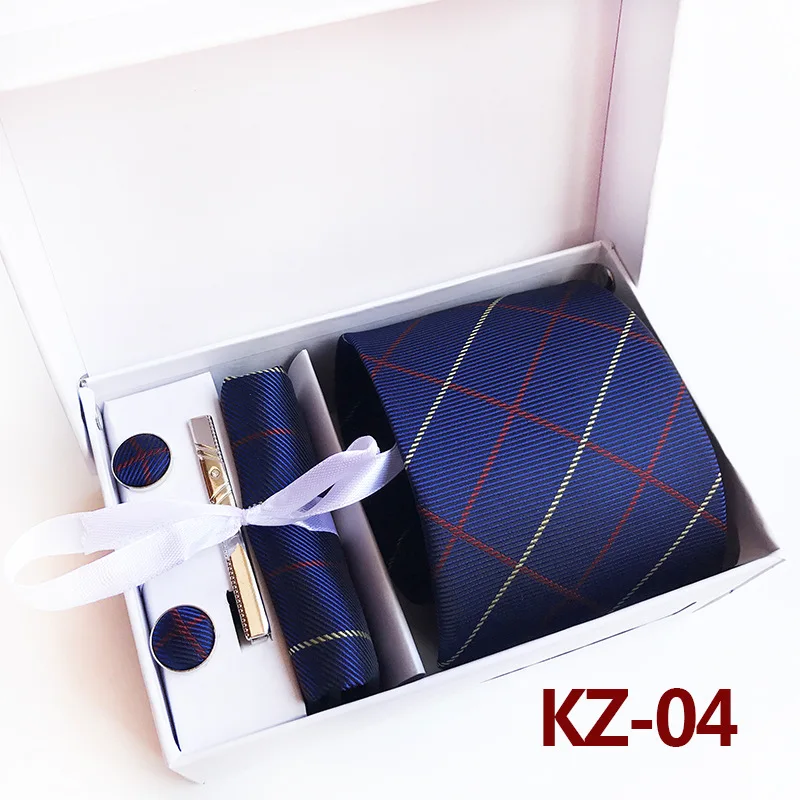 Men Business Tie Suit Tie Kerchief Polyester Silk Necktie Cufflinks Gift Box Sets Necktie
Men Business Tie Suit Tie Kerchief Polyester Silk Necktie Cufflinks Gift Box Sets Necktie