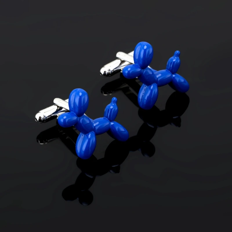 Luxury Cuff links Men Wedding blue Cute Balloon Dog Shaped Cufflinks Cuff Buttons Wedding Cuff Links Custom Jewelry
Luxury Cuff links Men Wedding blue Cute Balloon Dog Shaped Cufflinks Cuff Buttons Wedding Cuff Links Custom Jewelry