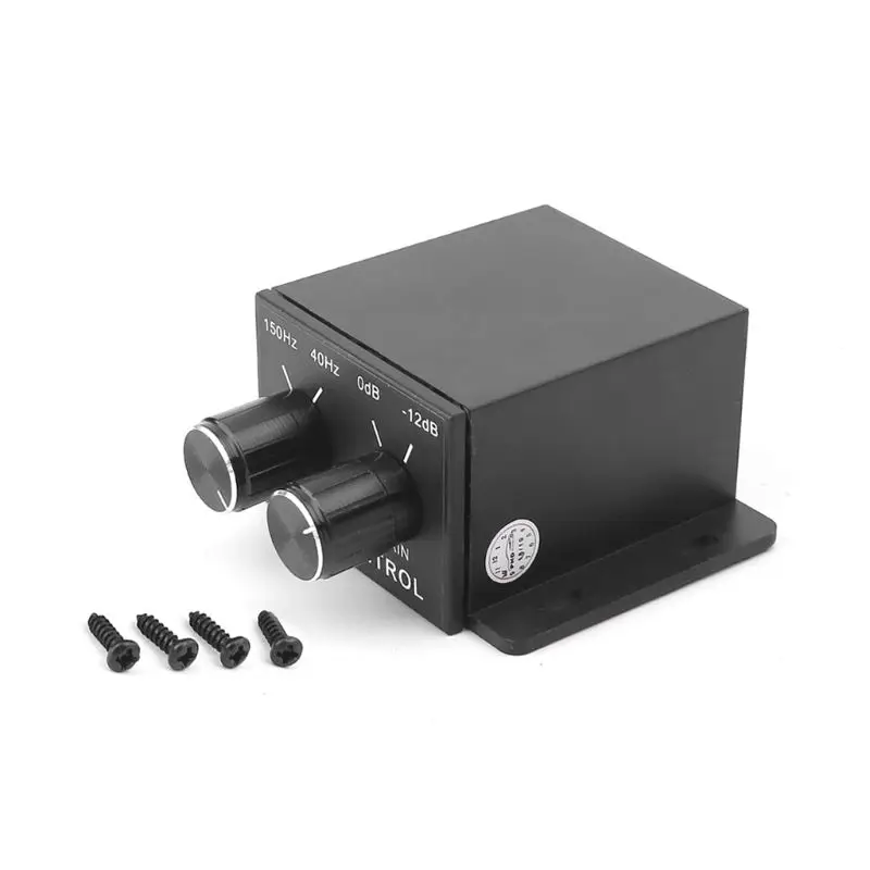 Hot New 1 Pc Small Auto Car Audio Regulator Amplifier Bass Subwoofer Stereo Equalizer Controller 4 RCA Vehicle Car Accessories
Hot New 1 Pc Small Auto Car Audio Regulator Amplifier Bass Subwoofer Stereo Equalizer Controller 4 RCA Vehicle Car Accessories