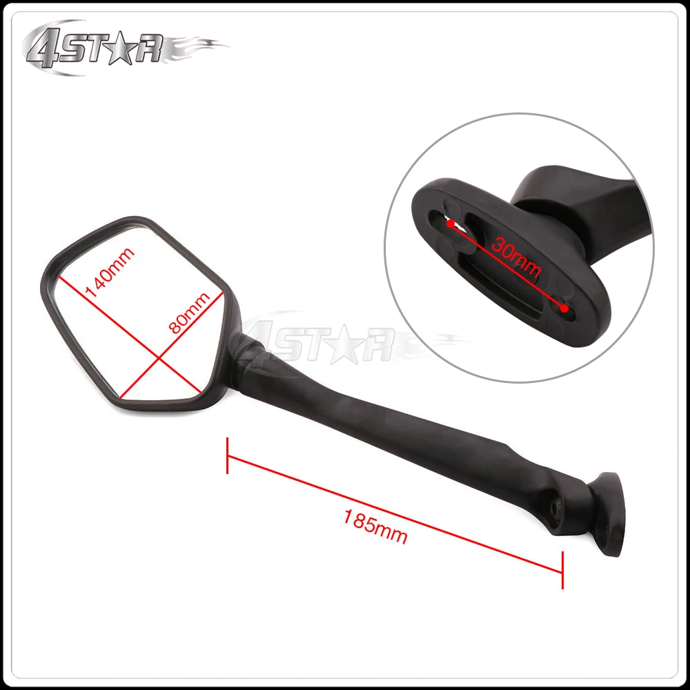 Motorcycle Scooter Plastic Black Rearview Side Mirrors Rear View Mirror For HONDA CBR300 CBR 300 Motorbike
Motorcycle Scooter Plastic Black Rearview Side Mirrors Rear View Mirror For HONDA CBR300 CBR 300 Motorbike