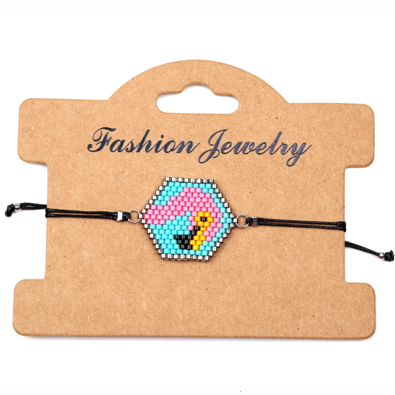 FAIRYWOO Flamingo Bracelets Boho Woman Red-Crowned Crane Bird Kid Gift Ins Hot Rope Luck Miyuki Bracelet Drawstring Friendship
FAIRYWOO Flamingo Bracelets Boho Woman Red-Crowned Crane Bird Kid Gift Ins Hot Rope Luck Miyuki Bracelet Drawstring Friendship
