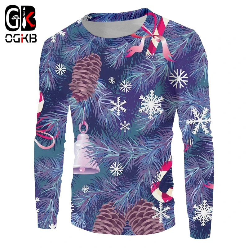 OGKB Lady Large Size Christmas Casual Sweatshirt 3D Printed Santa Claus And Snowflake Sports Personality Pullover 6XL
OGKB Lady Large Size Christmas Casual Sweatshirt 3D Printed Santa Claus And Snowflake Sports Personality Pullover 6XL