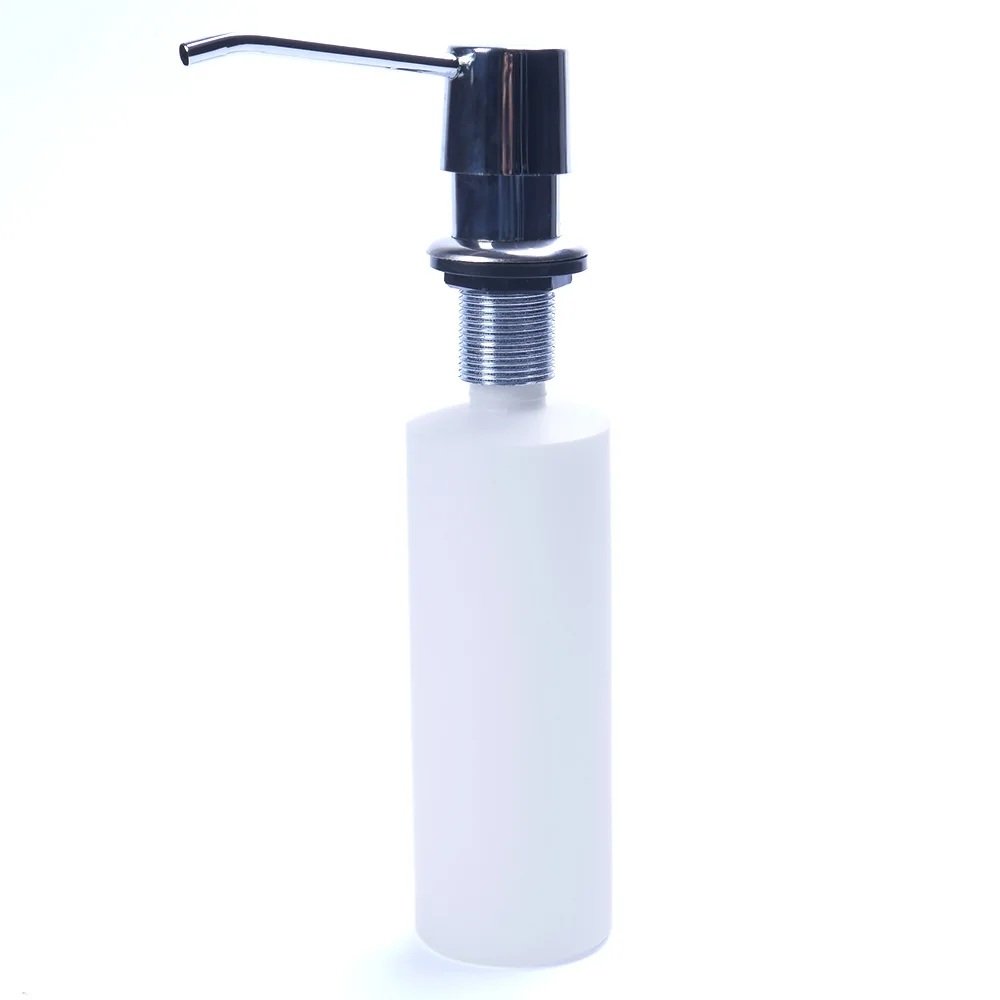 300ml Kitchen Sink Liquid detergent Shampoo Soap Dispenser Brushed Nickel Head ABS Bottle
300ml Kitchen Sink Liquid detergent Shampoo Soap Dispenser Brushed Nickel Head ABS Bottle