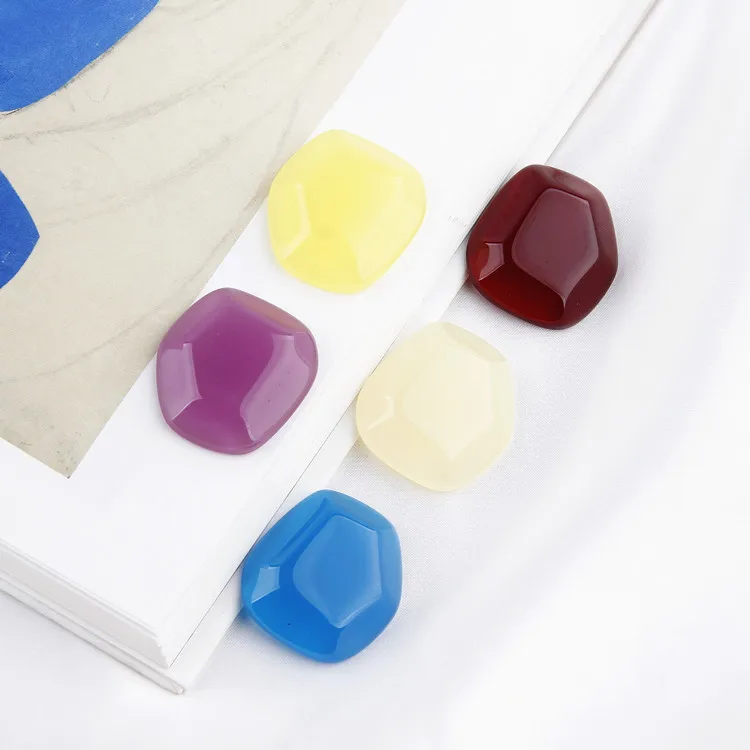 Geometric Irregular Resin Patch Spacer DIY Handmade Jewelry Earrings Accessories Material 6pcs
Geometric Irregular Resin Patch Spacer DIY Handmade Jewelry Earrings Accessories Material 6pcs