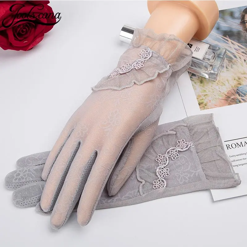 Joolscana women gloves summer lace colored gloves white widding driving women camouflage black gloves with flower new brand 2018
Joolscana women gloves summer lace colored gloves white widding driving women camouflage black gloves with flower new brand 2018