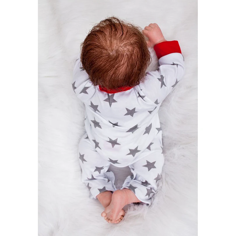 50cm Cotton Body Silicone Reborn Boy Babies Lifelike Doll Children Christmas Gift Girl Brinquedos Bebe Reborn Toy Doll For Girls
50cm Cotton Body Silicone Reborn Boy Babies Lifelike Doll Children Christmas Gift Girl Brinquedos Bebe Reborn Toy Doll For Girls