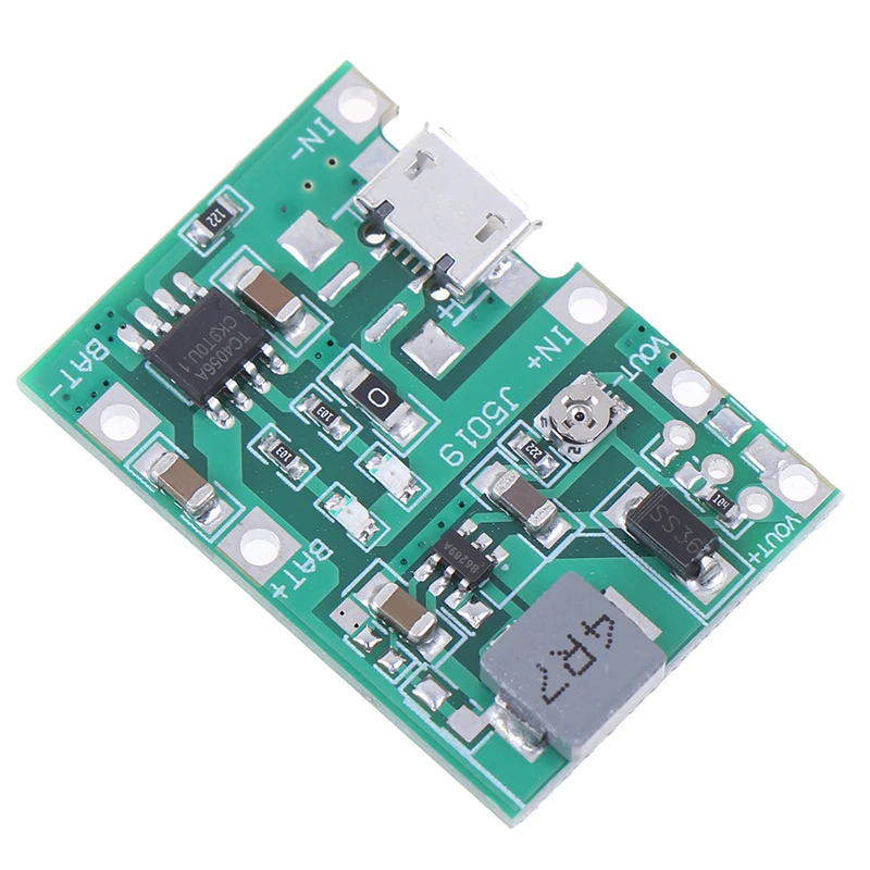 One Piece DC-DC Step Up Boost Module Lithium Li-ion 18650 3.7V 4.2V Battery Charger Board Integrated Circuits
One Piece DC-DC Step Up Boost Module Lithium Li-ion 18650 3.7V 4.2V Battery Charger Board Integrated Circuits