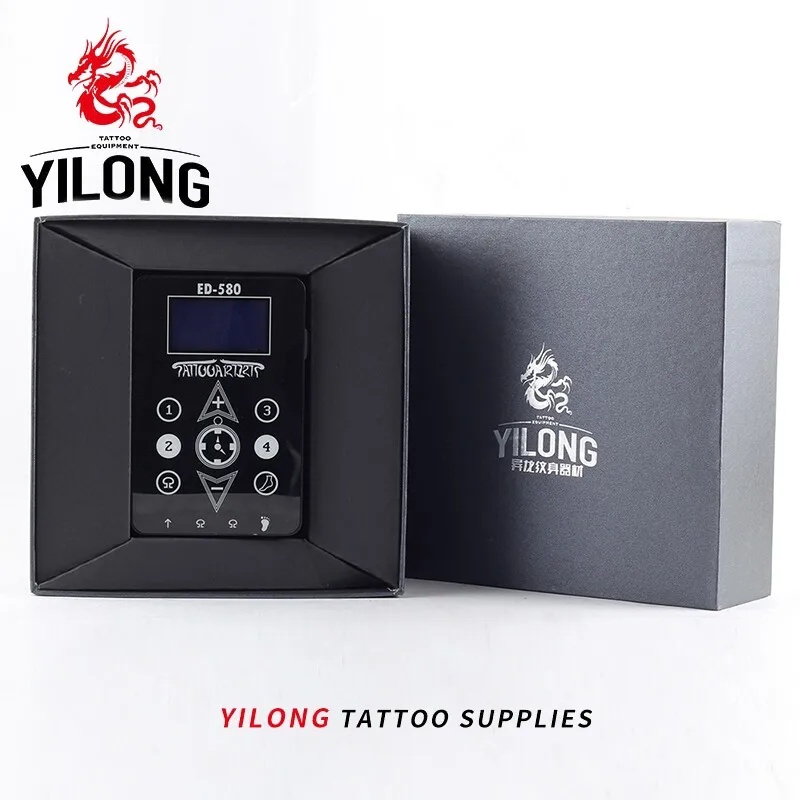 YILONG бесплатная доставка оптовая продажа черный новый цифровой LCD тату источник