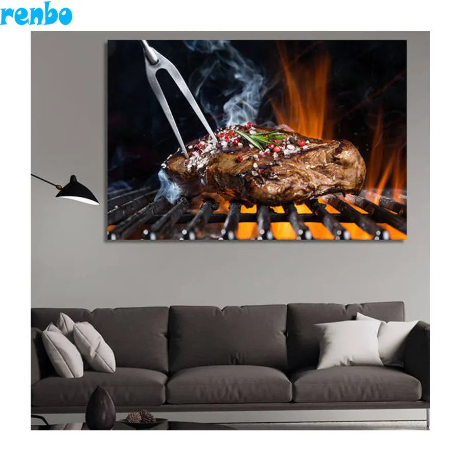 Kitchen decor,Grilled Beef Steak with Spices,Full square Diamond Painting Cross Stitch Rhinestones 5D Diamond Mosaic Embroidery
Kitchen decor,Grilled Beef Steak with Spices,Full square Diamond Painting Cross Stitch Rhinestones 5D Diamond Mosaic Embroidery