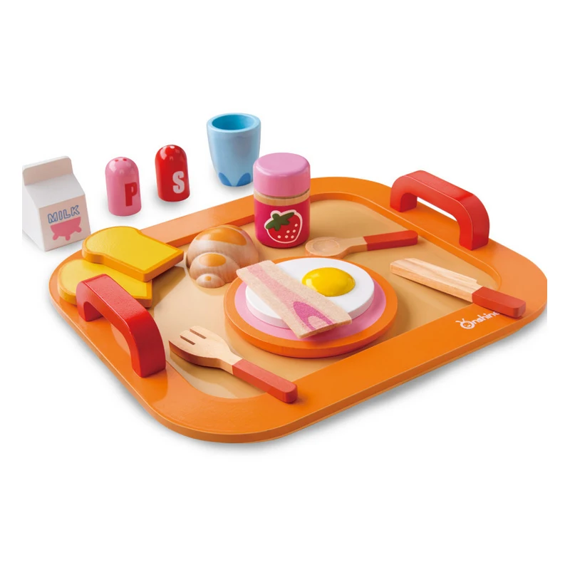 N189 Wooden simulation nutrition breakfast bread kitchen utensils group children men and women baby home puzzle toys
N189 Wooden simulation nutrition breakfast bread kitchen utensils group children men and women baby home puzzle toys