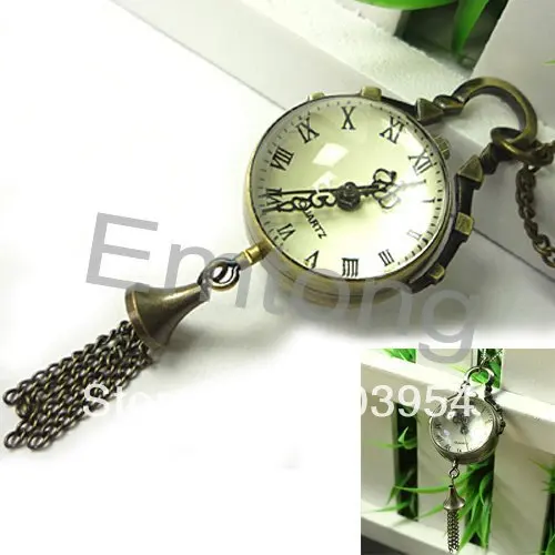 Ball Pocket Watches roma clocks crystal free shipping cheap Antique Vintage bronze Pendant Quartz New Necklace 10pcs Chain WP053
Ball Pocket Watches roma clocks crystal free shipping cheap Antique Vintage bronze Pendant Quartz New Necklace 10pcs Chain WP053