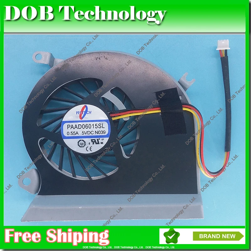 Laptop CPU Cooling Fan For MSI GE70 series For PAAD0615SL 3pin N039 Cooler Fan 
Laptop CPU Cooling Fan For MSI GE70 series For PAAD0615SL 3pin N039 Cooler Fan
