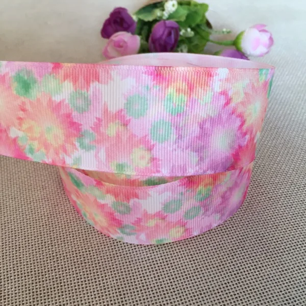 38mm Colorful Flowers Printed grosgrain ribbon party decoration satin ribbons Hairbow sewing supplies
38mm Colorful Flowers Printed grosgrain ribbon party decoration satin ribbons Hairbow sewing supplies