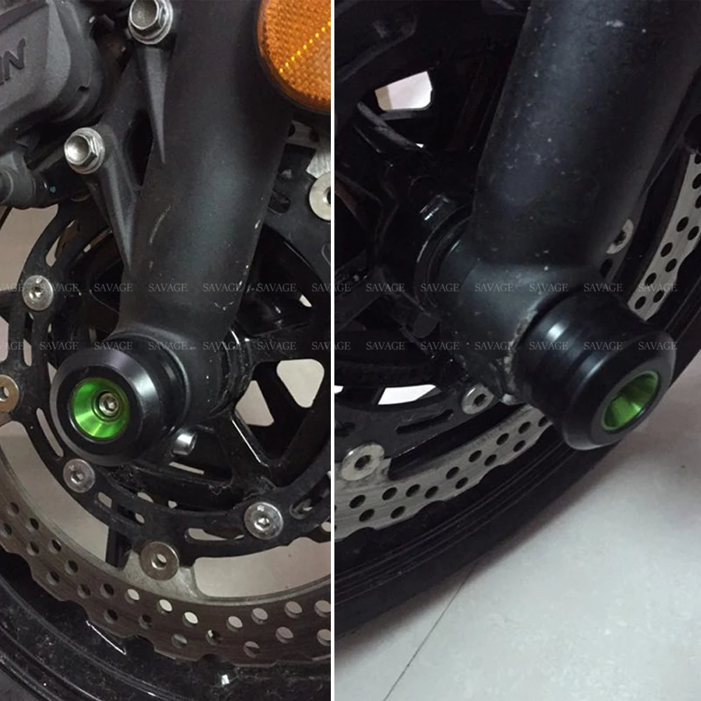 Front Wheel Fork Slider Protector For KAWASAKI NINJA 650 NINJA 1000 Z650 Z1000 2018 2019 Motorcycle Accessories Falling protect
Front Wheel Fork Slider Protector For KAWASAKI NINJA 650 NINJA 1000 Z650 Z1000 2018 2019 Motorcycle Accessories Falling protect
